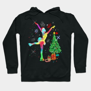 Figure Skating Love Ice Skater Hoodie